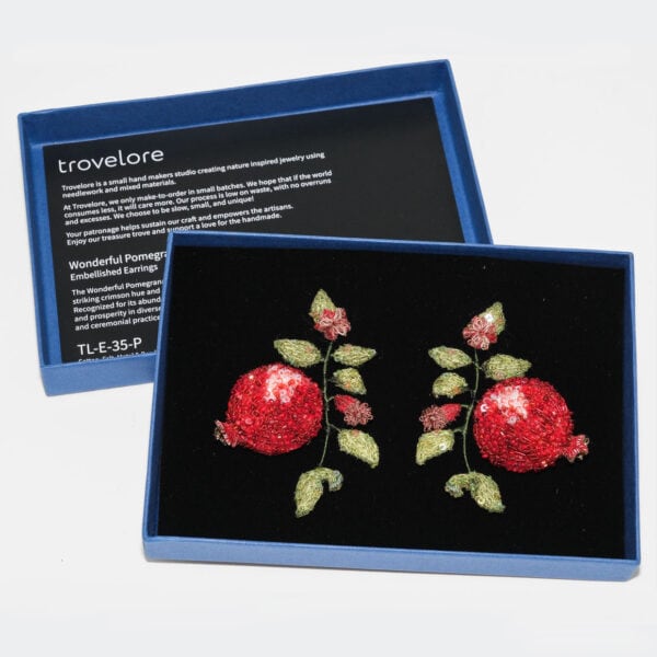 trovelore Ohrringe 'granatäpfel'