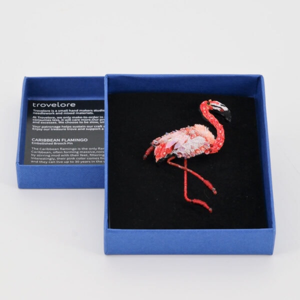 trovelore Brosche  'Flamingo'