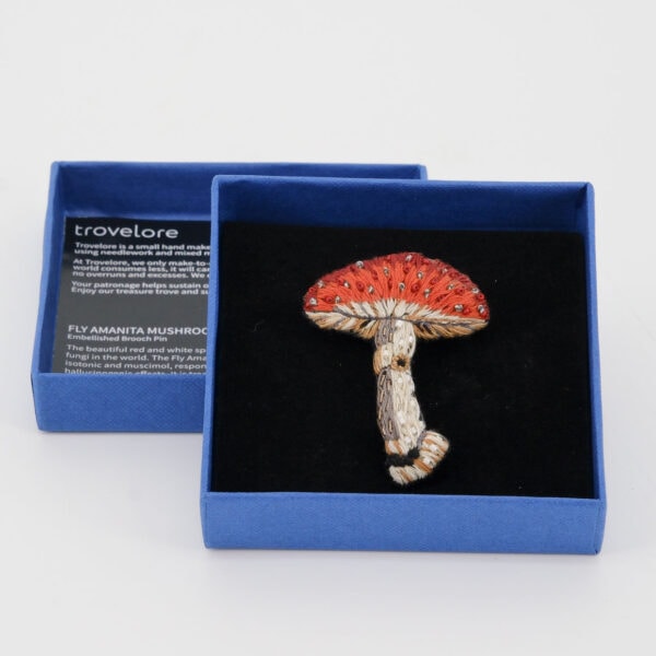 trovelore Brosche  'Fliegenpilz'