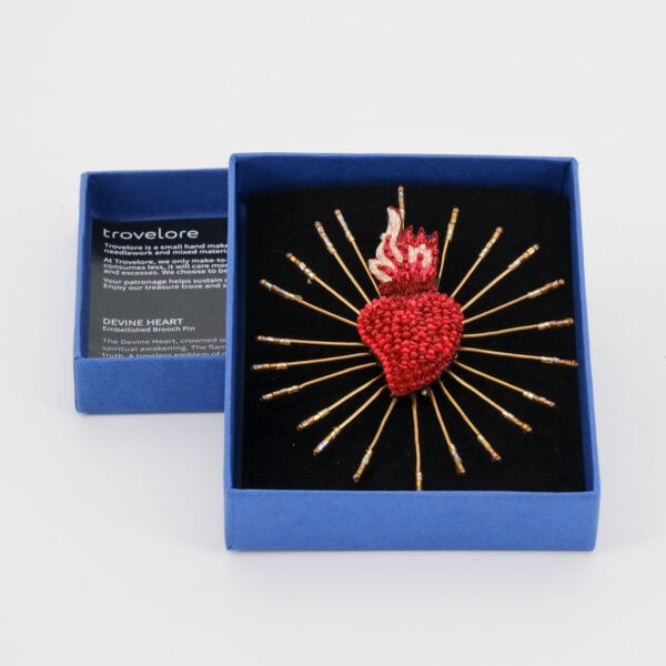 trovelore Brosche  'devine heart'