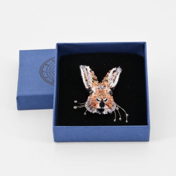trovelore Brosche  'großer Hase'